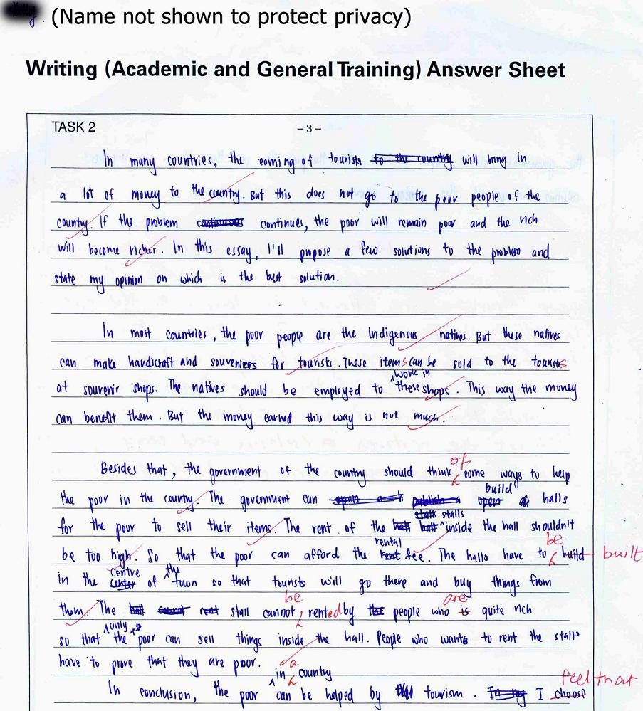 Improving IELTS Writing Tips