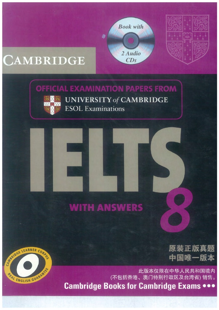 دانلود مستقیم کتاب Cambridge IELTS 8