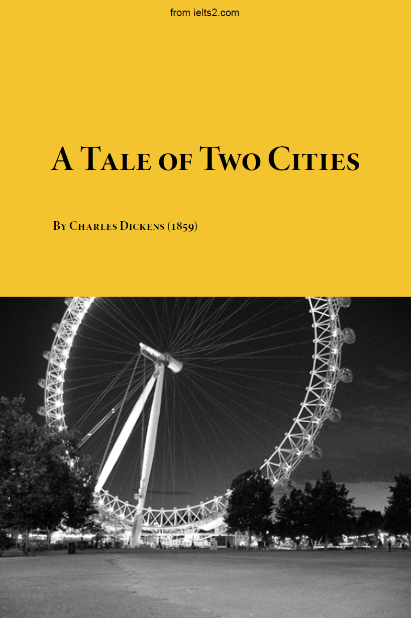 دانلود رمان داستان دو شهر اثری از چارلز دیکنز به زبان انگلیسی