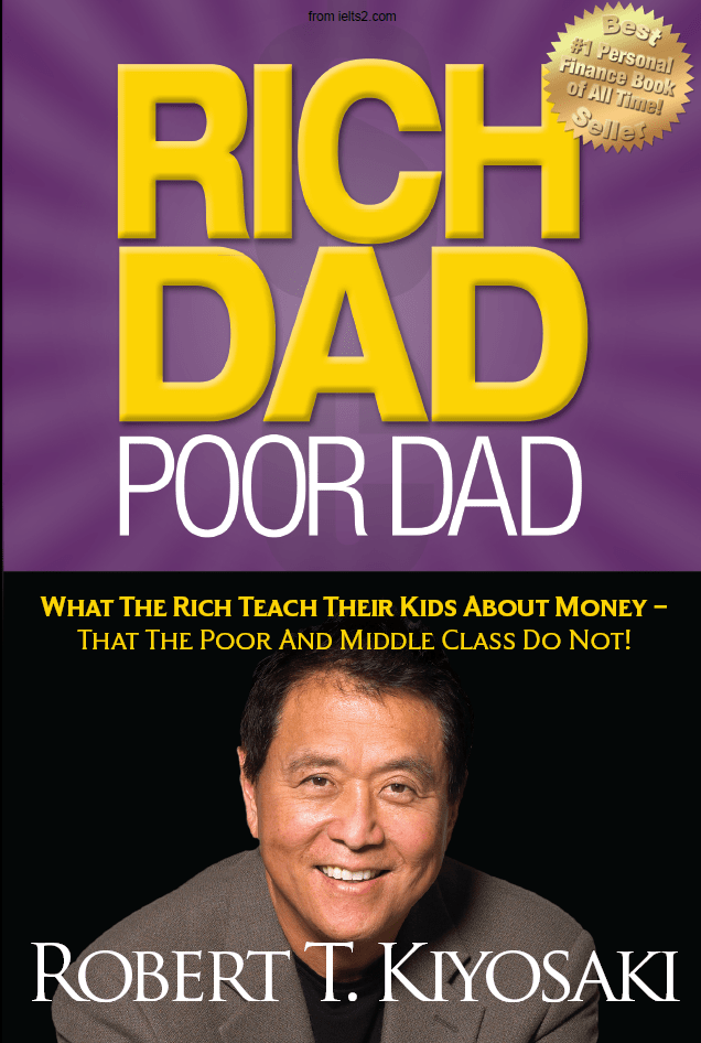 دانلود کتاب پدر پولدار پدر بی پول زبان انگلیسی از Robert Kiyosaki