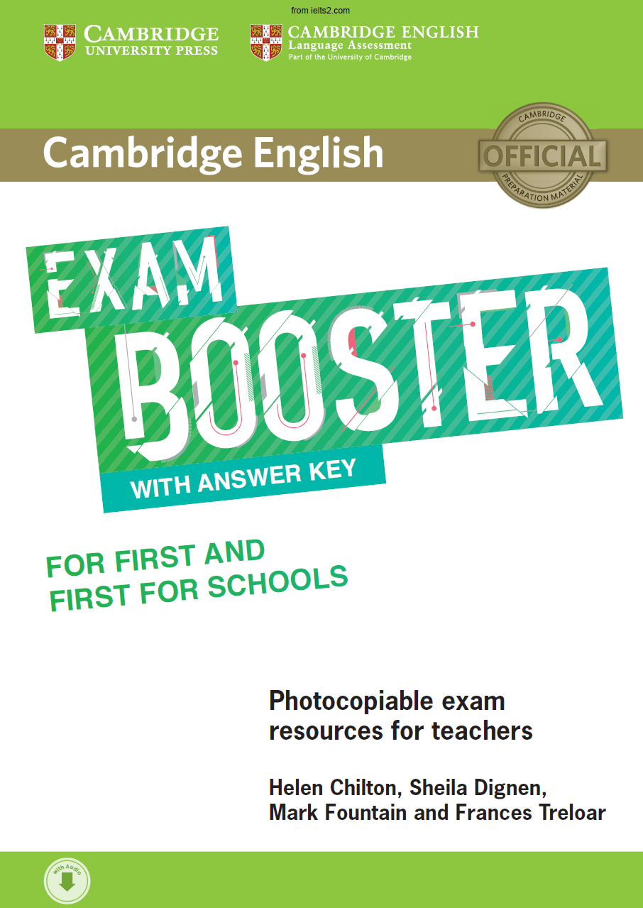 دانلود pdf کتاب Cambridge English Exam Booster for First and First for Schools