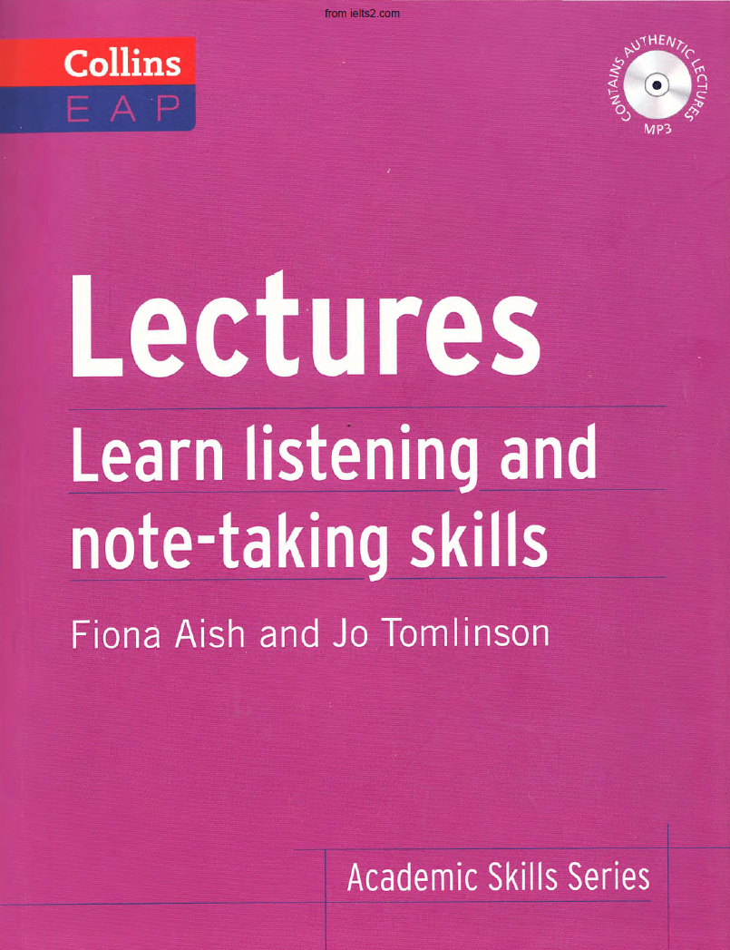  دانلود رایگان کتاب Lectures Learn Academic Listening and Note Taking Skills