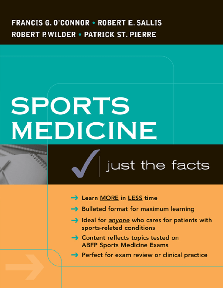 دانلود رایگان کتاب پزشکی ورزش Sports Medicine: Just the Facts