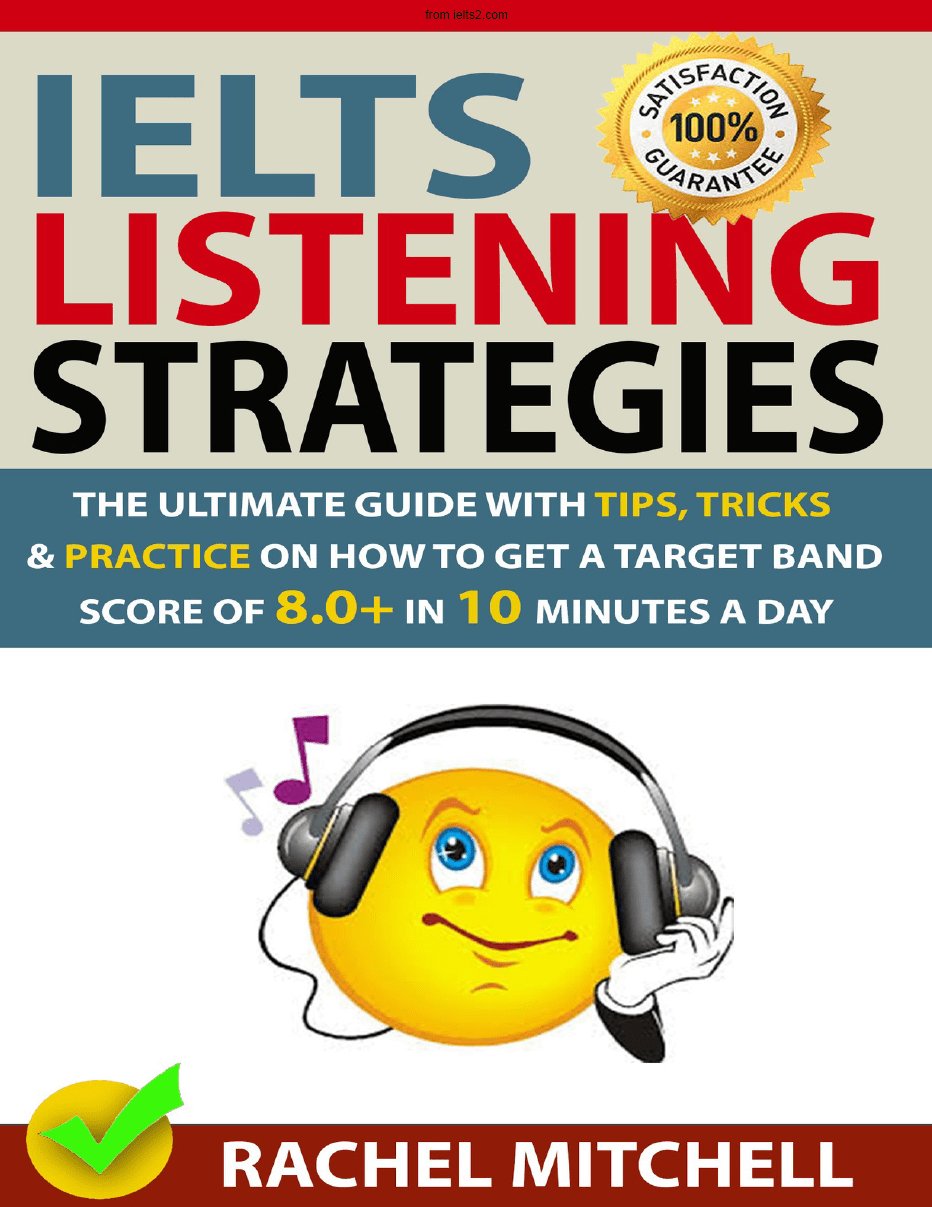 دانلود pdf کتاب IELTS Listening Strategies از Rachel Mitchell