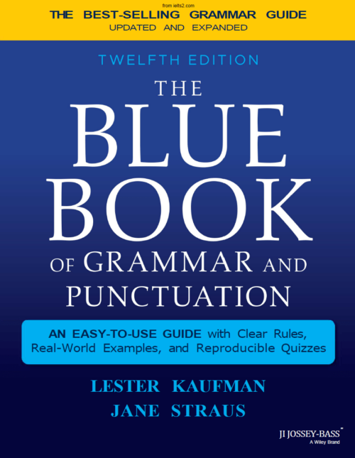 دانلود رایگان PDF کتاب The Blue Book of Grammar and Punctuation