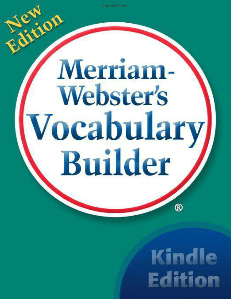 دانلود pdf کتاب Merriam Webster's Vocabulary Builder