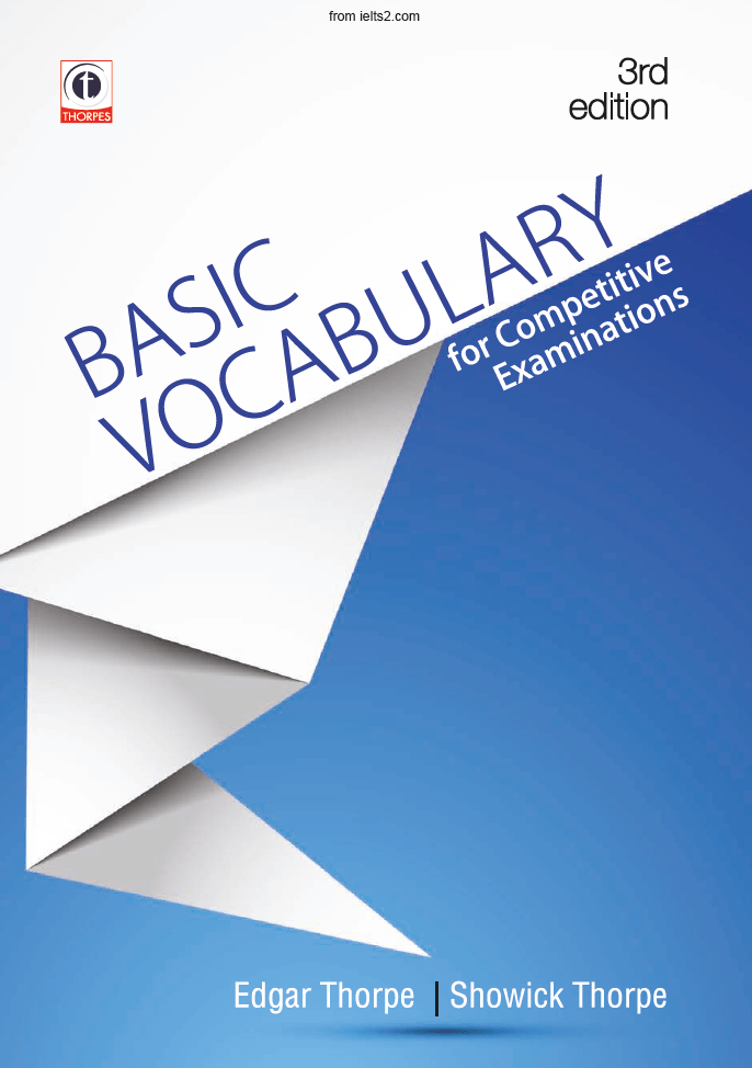 دانلود pdf کتاب Basic Vocabulary for Competitive Examinations