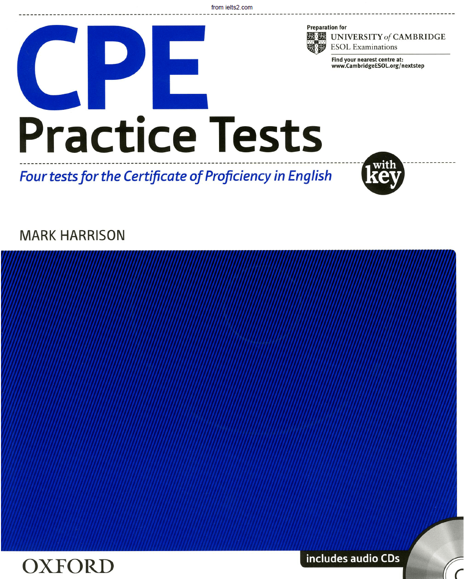 دانلود pdf کتاب تست CPE با فایل های صوتی