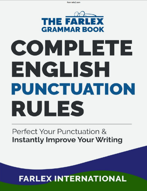 دانلود رایگان PDF کتاب Complete English Punctuation Rules book