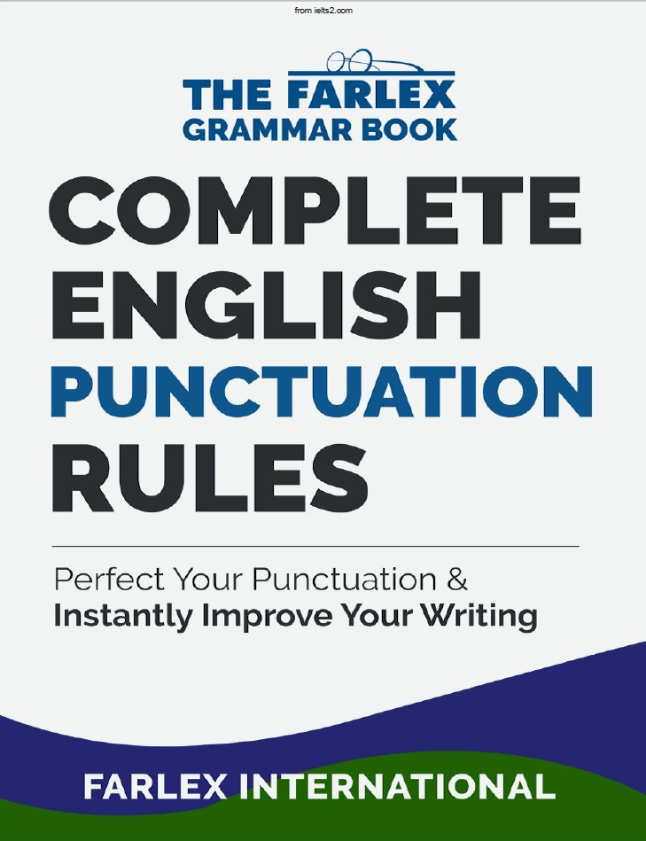 دانلود pdf کتاب Complete English Punctuation Rules book از Farlex International 