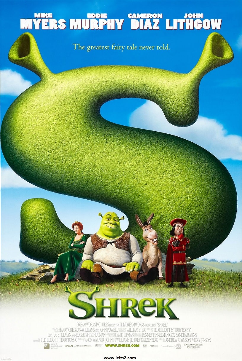 دانلود مستقیم انیمیشن شرک (Shrek) زبان اصلی با زیرنویس انگلیسی