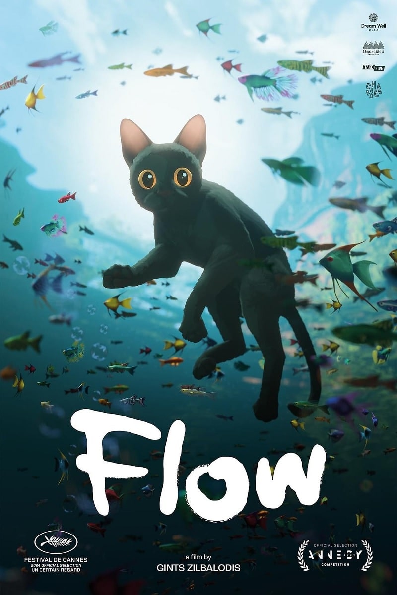 انیمیشن جریان Flow (سال 2024)