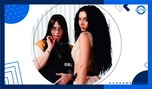 آهنگ Guess از Charli xcx و Billie Eilish (با متن و ترجمه)