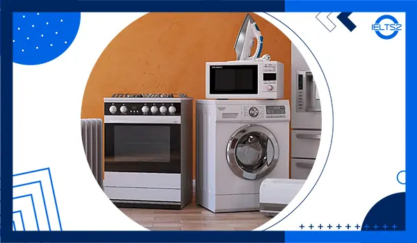 More and more people buy a wide range of household goods like