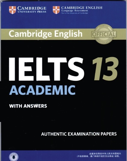 دانلود کتاب Cambridge IELTS 13 + فایل صوتی